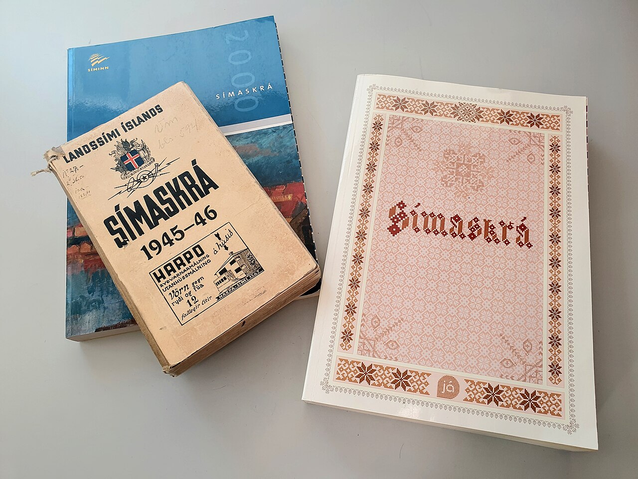 Gamlar símaskrár